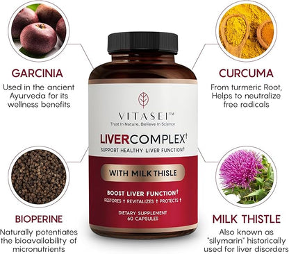 Liver Cleanse Detox & Repair, Liver C3, Support 60 Capsules