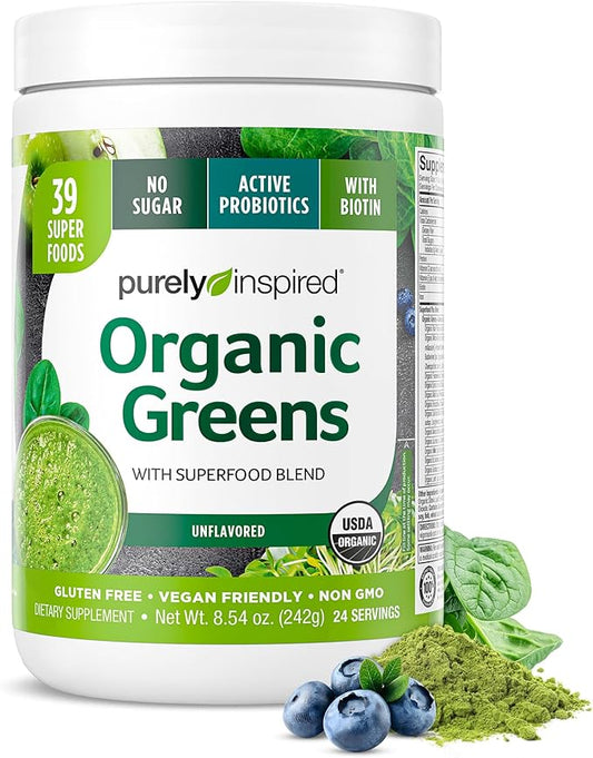 Purely Inspired Organic Green Powder Smoothie (24 Servings)