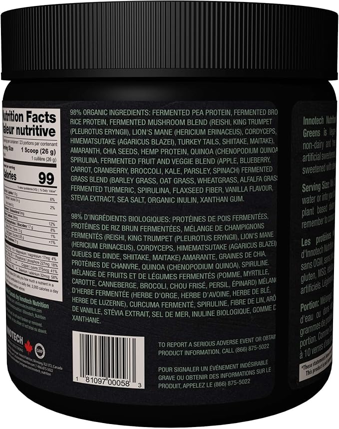 Innotech Nutrition Solutions Fermented Plant Protein 600 g