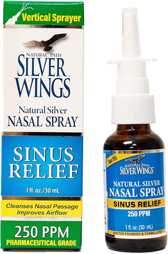 Natural Path Silver Wings Sinus Relief 250ppm - 1oz