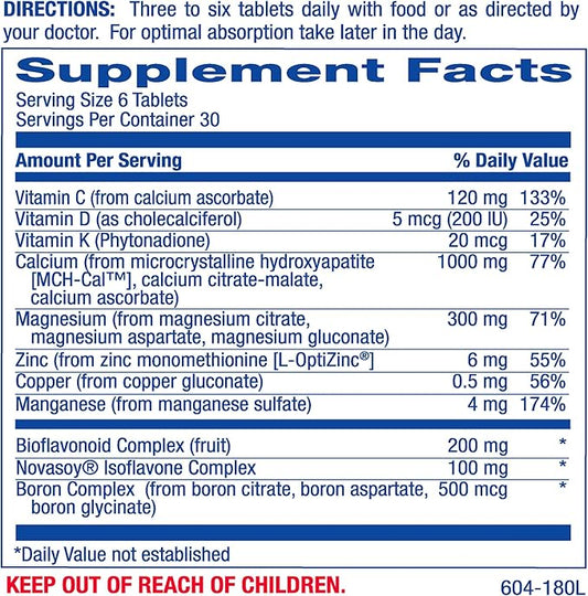 Anabolic Laboratories Bone Support Calcium Complex 180 Tablets