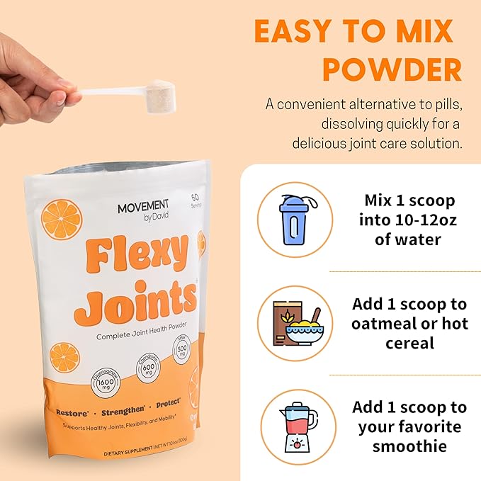 Flexy Joints - Complete Joint Support D3, K2 K2 - 60 Servings