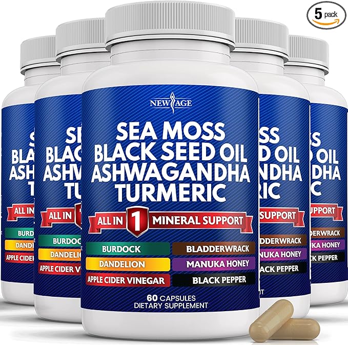 NEW AGE Sea Moss Black Seed