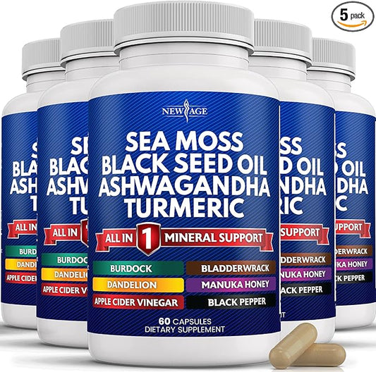 NEW AGE Sea Moss Black Seed
