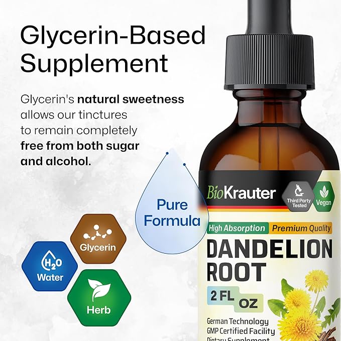 Dandelion Root Tincture 2 Fl.Oz.
