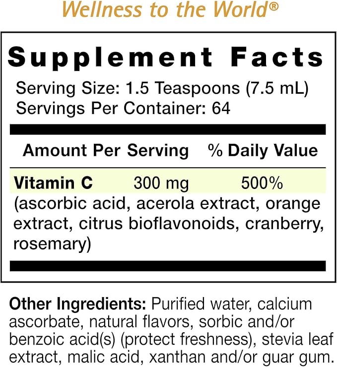 Eniva Liquid Vitamin C 2 Month
