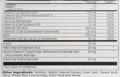 Solaray, High Potency B-Complex Chewable, Natural 50 Chewables