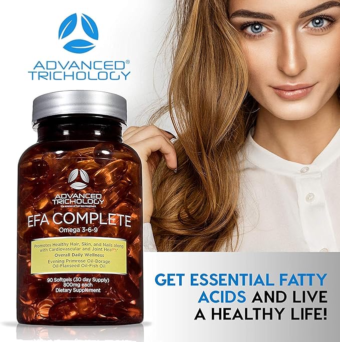 EFA COMPLETE with Optimal OMEGA 3 6 9 9 levels 800mgs (90count) (90count) 3rd 3rd Party 369 Omegas