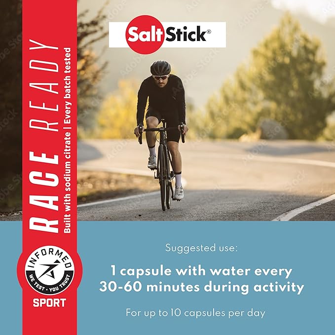 SaltStick Race Ready Electrolyte Capsules 100 Capsules