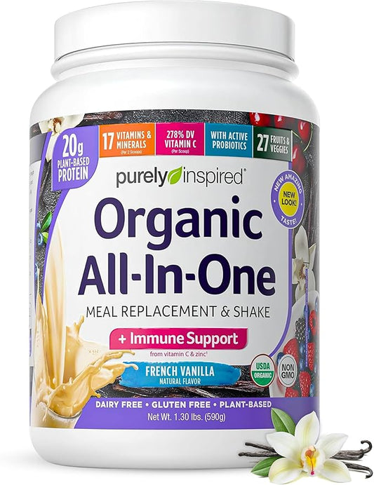 Meal Replacement Shake, Organic 1.3 Pounds