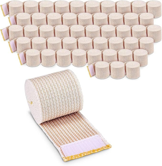 Premium Elastic Bandage Wrap (2” Wide, 50 Pack)