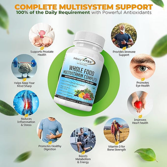 Mens Multivitamins - Daily Mens Vitamins 44 Organic