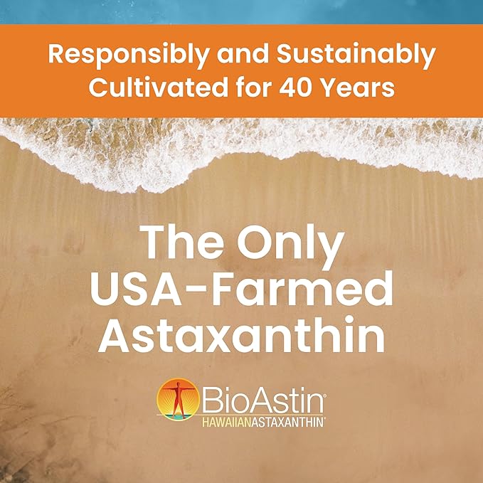Nutrex Hawaii BioAstin Hawaiian Astaxanthin 4mg, 120 120 Softgels