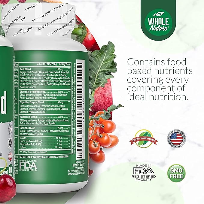 Whole Food Multivitamin for Men and (2)