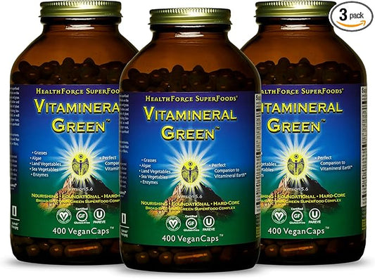 HEALTHFORCE SUPERFOODS Vitamineral Green 400 Capsules 3)