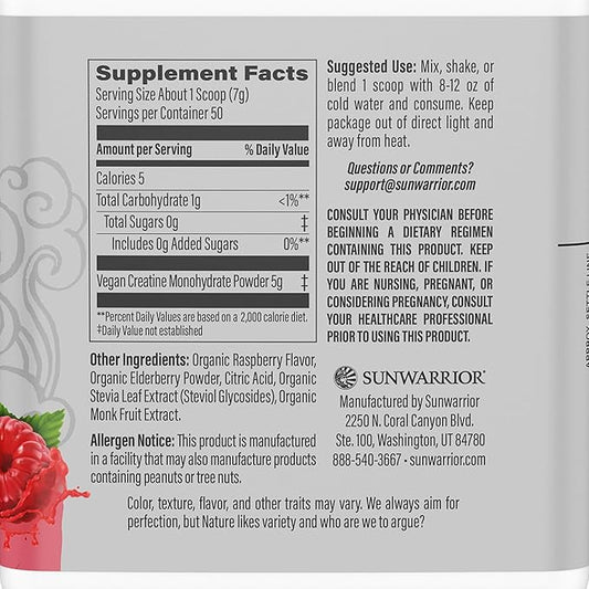 Creatine Monohydrate Powder Micronized PreWorkout Recovery Supplement (50 Servings)