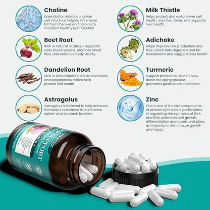 Milk Thistle Supplement 90 Capsules