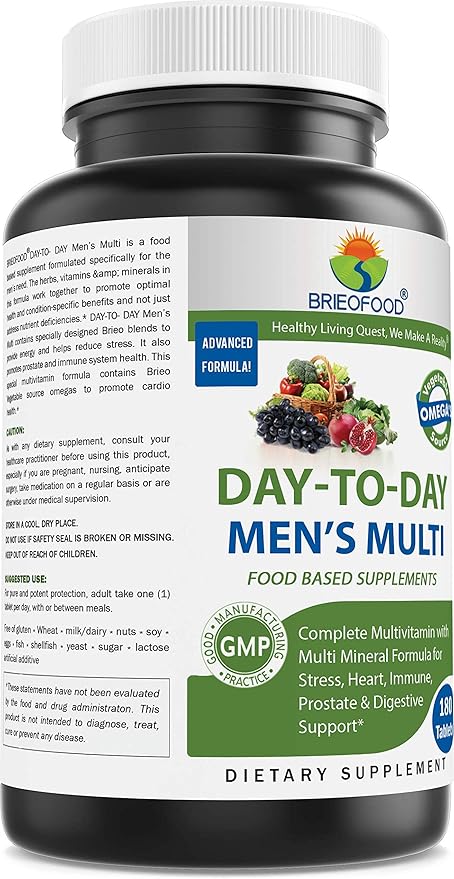 BRIOFOOD Day-to-Day Men's Multi 180 Tablets