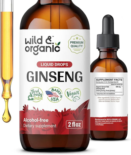Ginseng Tincture - Korean Red Panax 2 fl