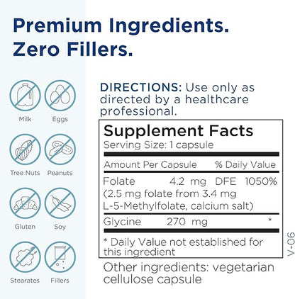 MethylPro 2.5mg L-Methylfolate (30 Capsules)