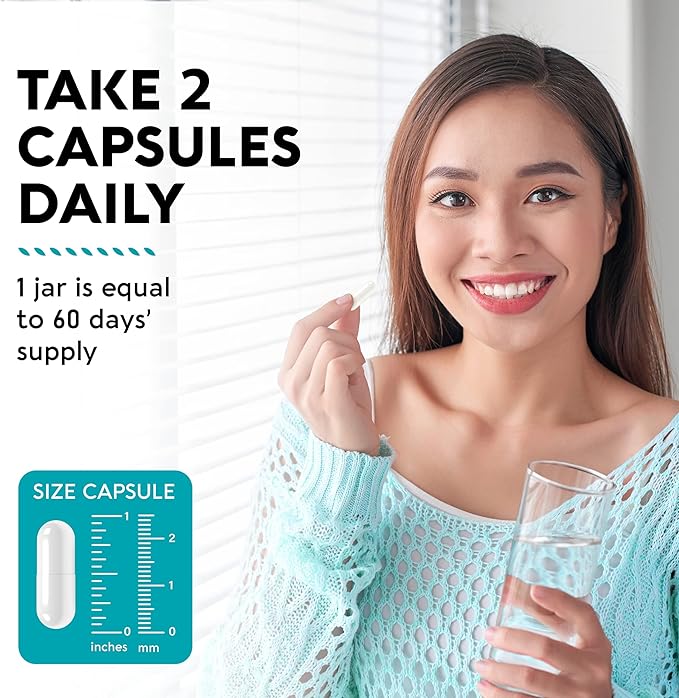 NAC Supplement | Selenium | B6 B12 - 600 mg 1200 mg 2 Month