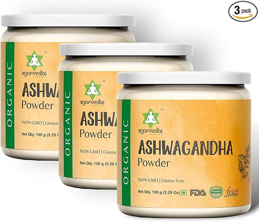Organic Ashwagandha Root Powder 5.29oz Reusable 100% Raw 3