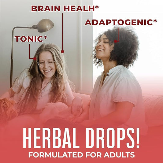 MaryRuth Organics Herbal Supplement for Brain Function 1 Fl