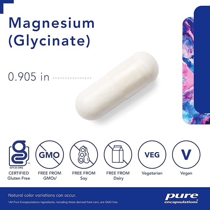 Pure Encapsulations Magnesium (Glycinate) 90 Capsules