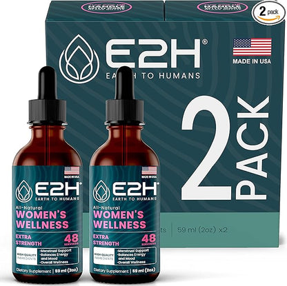 E2H All Natural Women's Wellness, Hormone (2 Bottles)