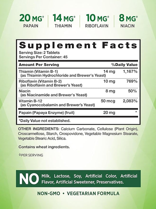 Nature's Truth Vitamin B Complex B12 | 90 Tablets