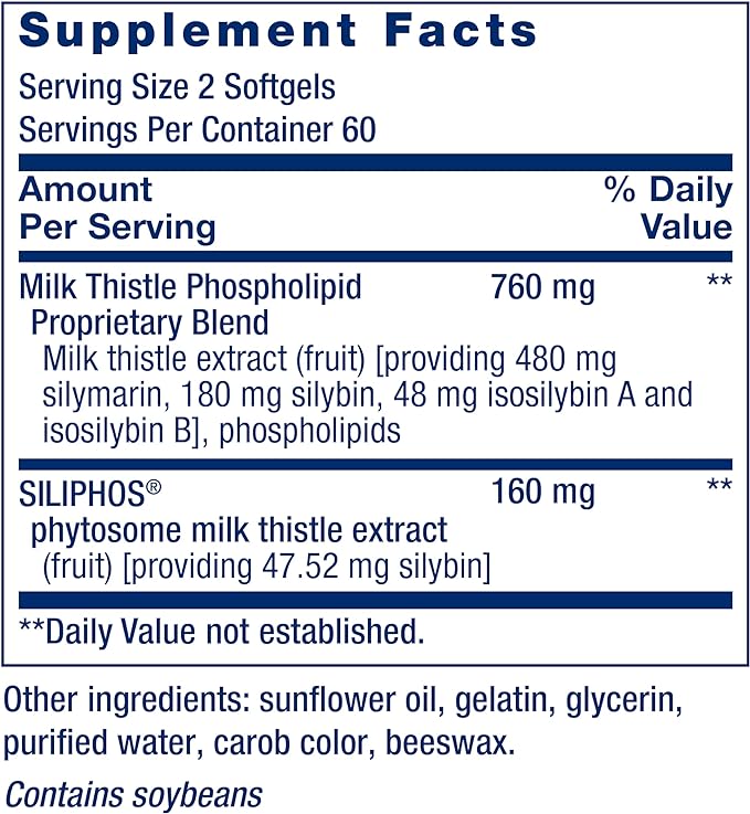 Life Extension Advanced Milk Thistle 120 120 Tablets