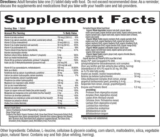 Country Life CORE Daily-1 for Women 50+ Multivitamin 50, Complete