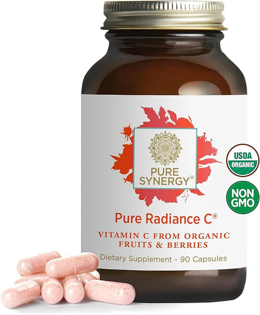 PURE SYNERGY Pure Radiance C 100% Natural, (90 Capsules)