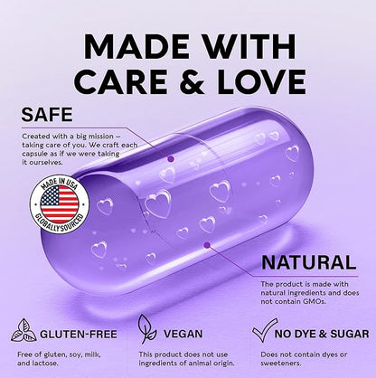 Natural Saffron Supplements 88.5 mg 90 Powder 3 Month