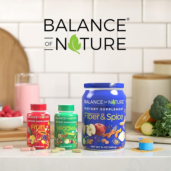 Balance of Nature Fruits and Veggies 90 Fruit 90 Veggie 1 Set