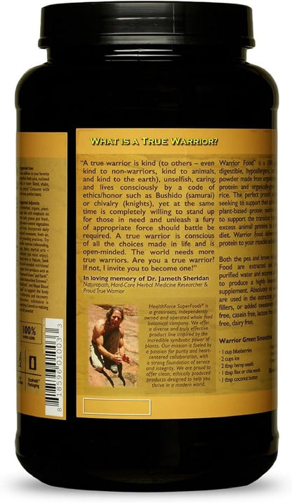 HEALTHFORCE SUPERFOODS Warrior Food Protien Powder 1000 Grams