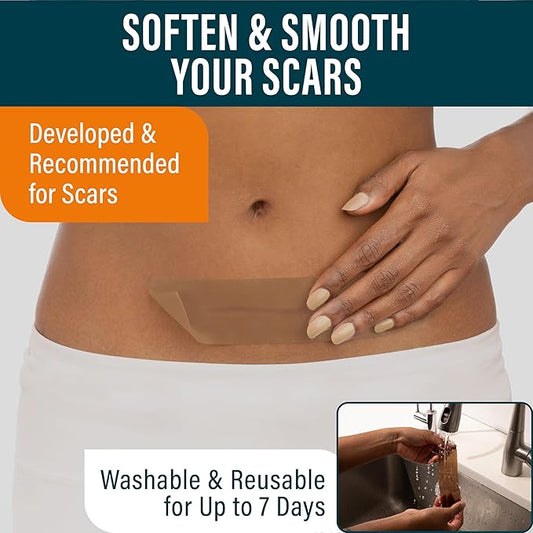 NUVADERMIS Silicone Scar Sheets – Extra 4 –