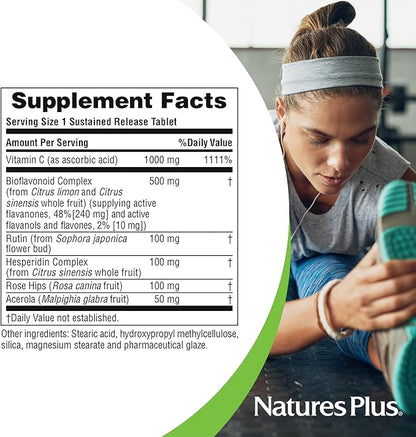 Sustained Release Super C Complex, 60 Tablets, NaturesPlus
