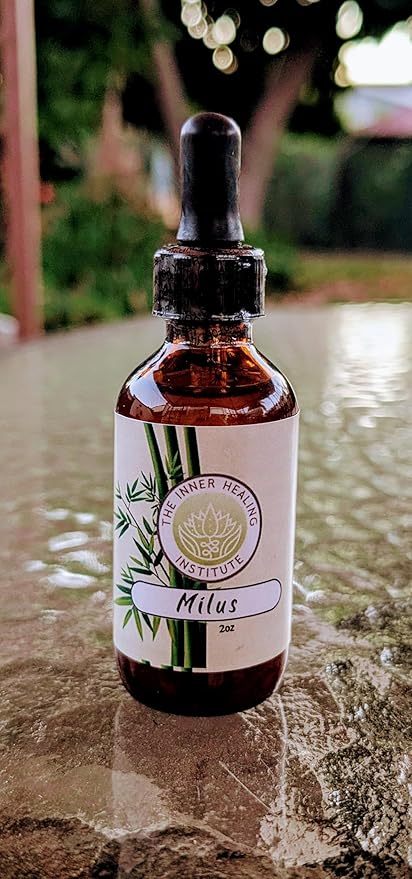 Milus 2oz Tincture - Oral Drops Supplement, Detoxifies & Supports The Liver, Gallbladder and Immune System, an antioxidant, Supports Heart Health and The Nervous System, Helps Alleviate Allergies