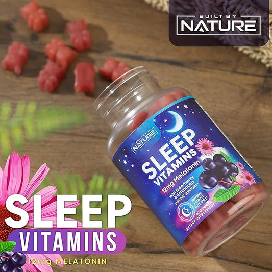 Melatonin Gummies 12mg 60 Gummies