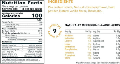 Nuzest - Vegan Pea Protein Powder 10 Servings, 8.8 oz