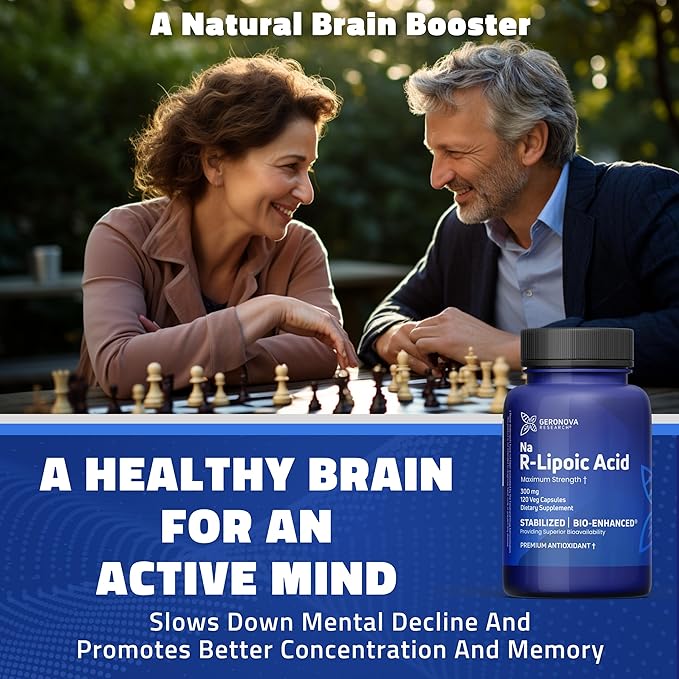 R-Lipoic Acid 300mg 120 Caps