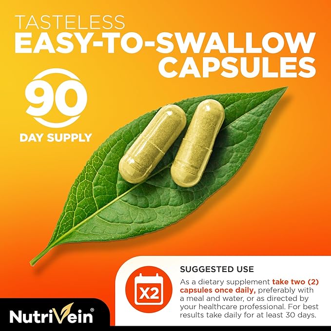Nutrivein Liposomal Vitamin C 1650mg 180 Capsules