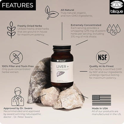 Blisque – Liver Complex Supplement to 90 Capsule