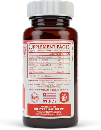Active Liver Cleanse & Detox Supplement 60 Capsule