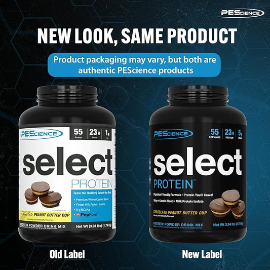 PEScience Select Low Carb Protein Powder, 55 Serving,