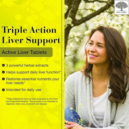 NEW NORDIC Active Liver 30 Count 3)