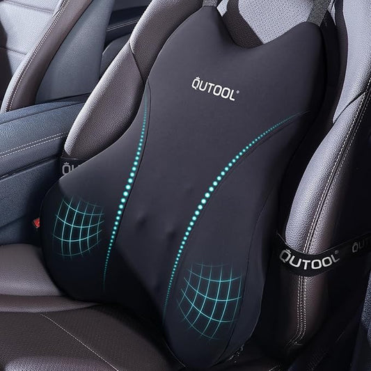 QUTOOL Lumbar Support Pillow for Car/Office