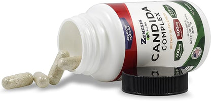 Candida Complex Cleanse Detox Caprylic Acid (60 Capsules, 30 Day