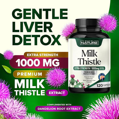 Milk Thistle 1000mg 120 Veggie